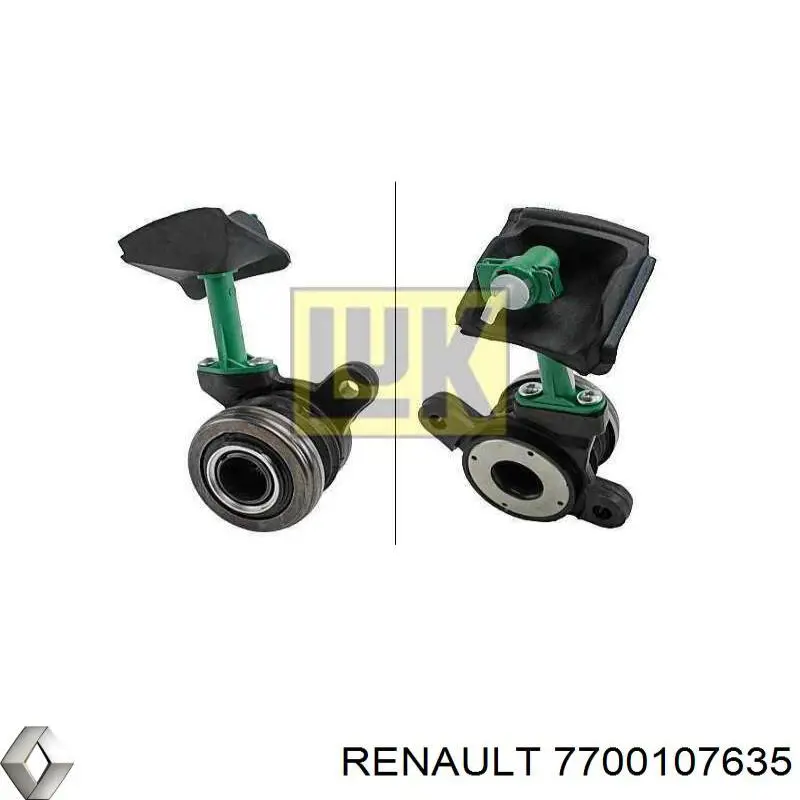 7700107635 Renault (RVI) рабочий цилиндр сцепления в сборе с выжимным подшипником