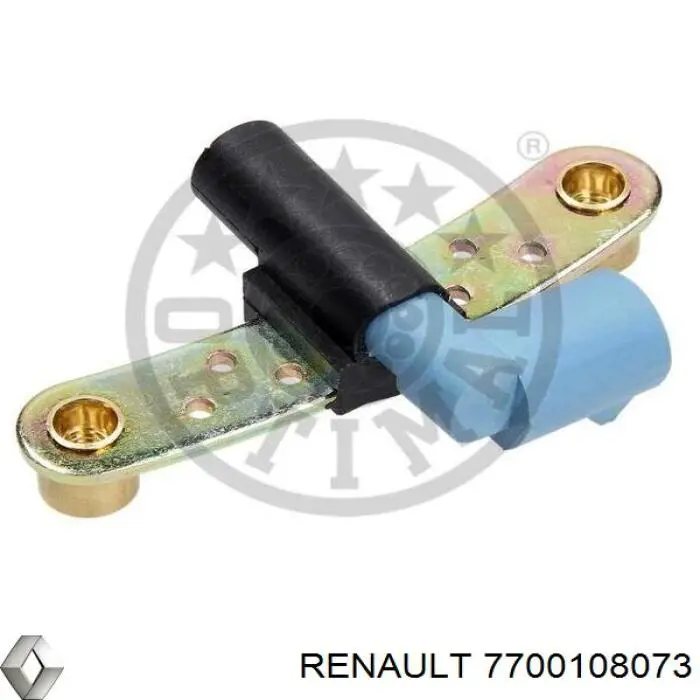 Sensor de posición del cigüeñal 7700108073 Renault (RVI)