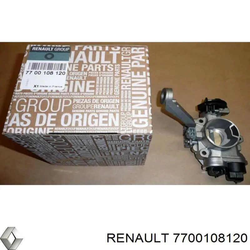 7700108120 Renault (RVI) дроссельная заслонка в сборе