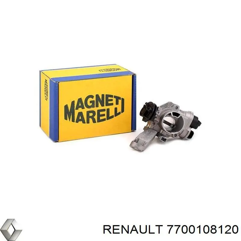 Дроссельная заслонка в сборе Renault (RVI) 7700108120 цена, от 99.20 USD