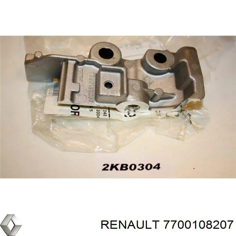 Кронштейн подушки (опоры) двигателя верхней на Renault Megane III 