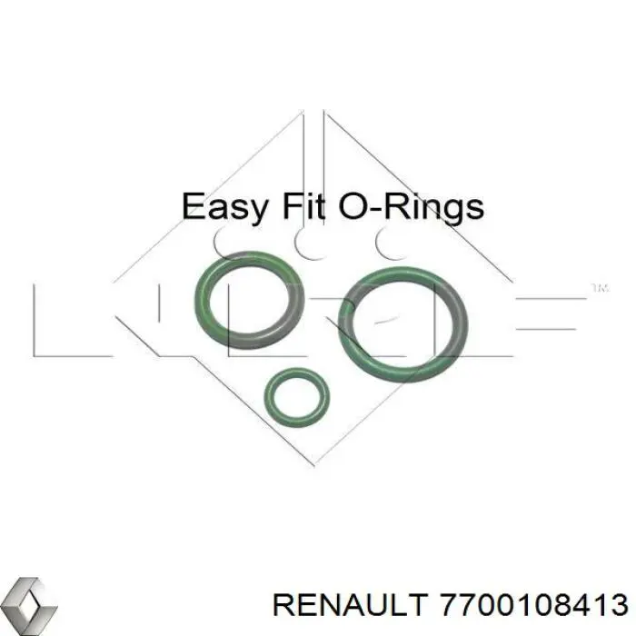 Компрессор системы кондиционирования Renault (RVI) 7700108413 цена, от 56.37 USD