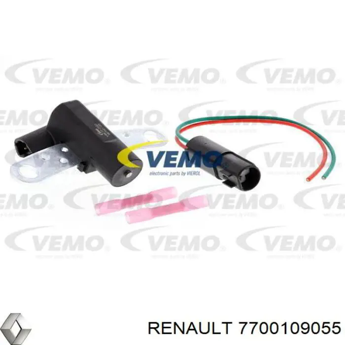 7700109055 Renault (RVI) sensor de posição (de revoluções de cambota)