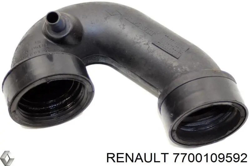 7700109592 Renault (RVI) патрубок воздушный, вход воздушного фильтра