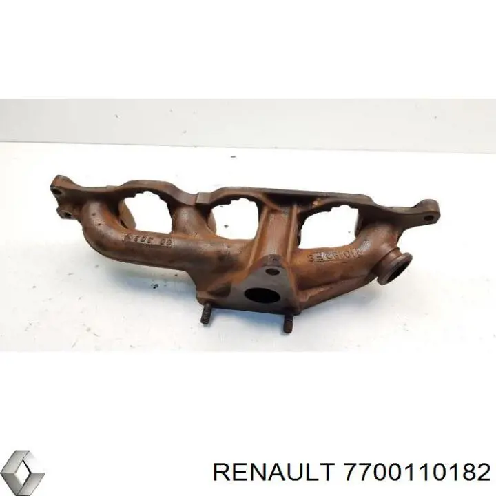 7700110182 Renault (RVI) tubo coletor de escape