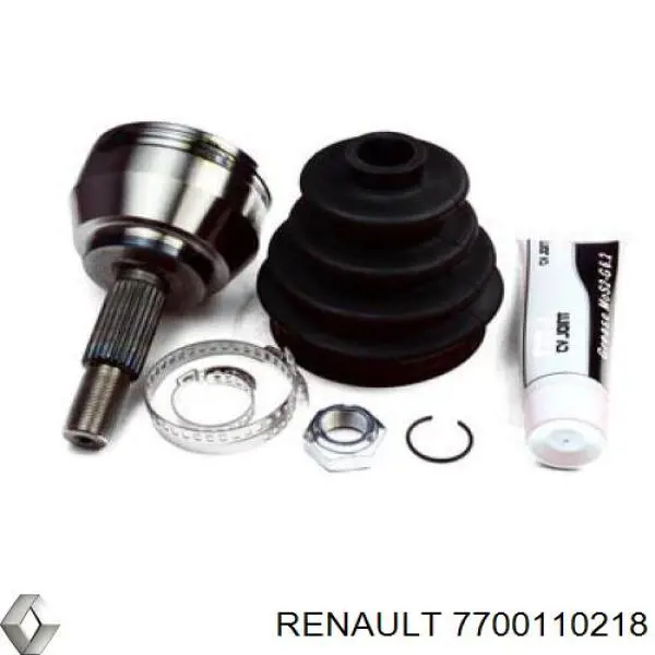 Левая полуось 7700110218 Renault (RVI)