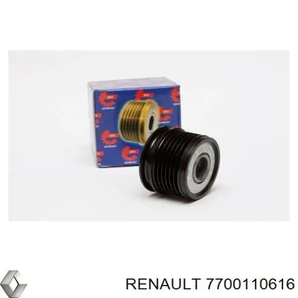 Шкив генератора Renault (RVI) 7700110616