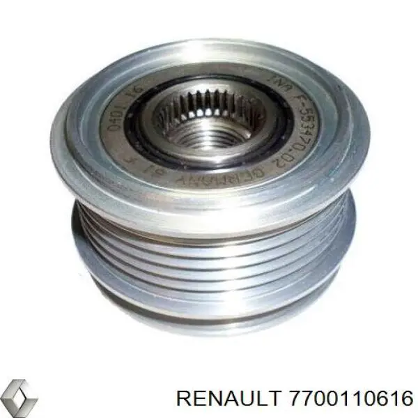 Инерционный шкив Renault (RVI) 7700110616 цена, от 30.44 USD