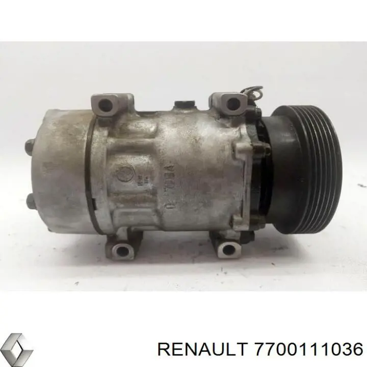 Компрессор системы кондиционирования Renault (RVI) 7700111036 цена, от 44.34 USD