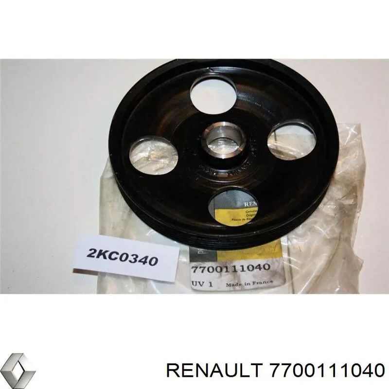 7700111040 Renault (RVI) шкив насоса гур
