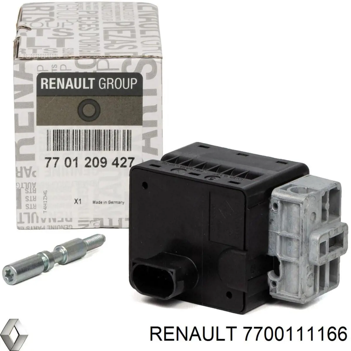 Купить 7700111166 Renault (RVI) Крышка коробки передач задняя