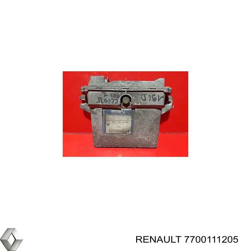 7700111205 Renault (RVI) módulo de direção (centralina eletrônica de motor)
