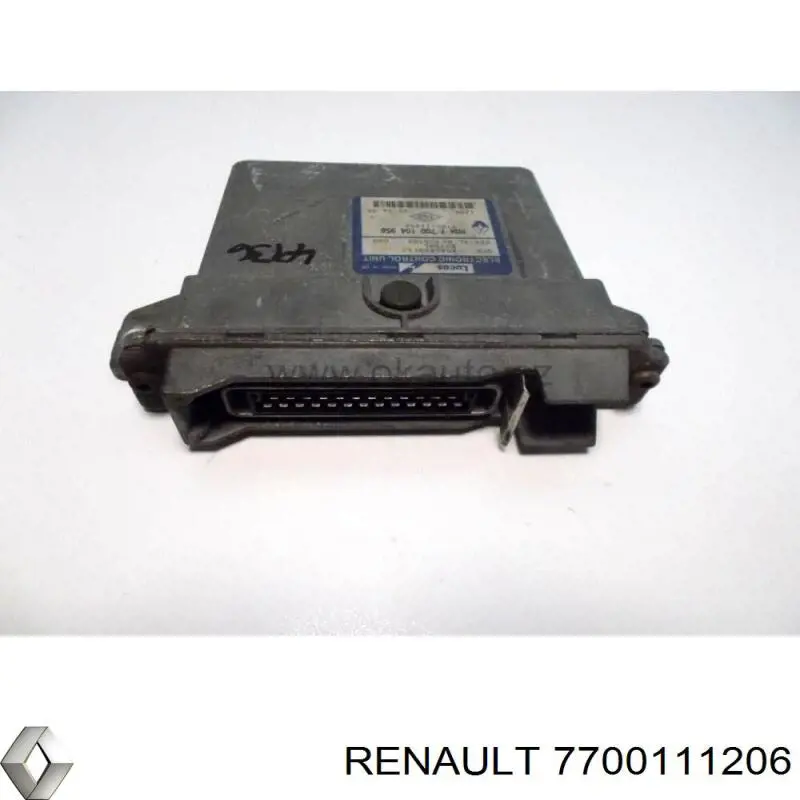 7700111206 Renault (RVI) модуль управления (эбу двигателем)