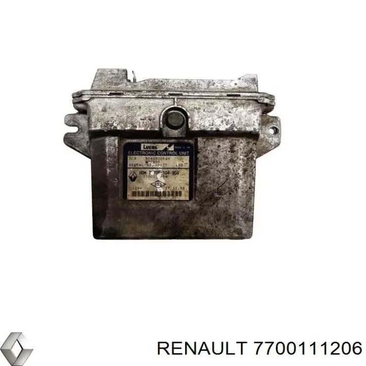 Купить 7700111206 Renault (RVI) Электронный блок управления двигателем