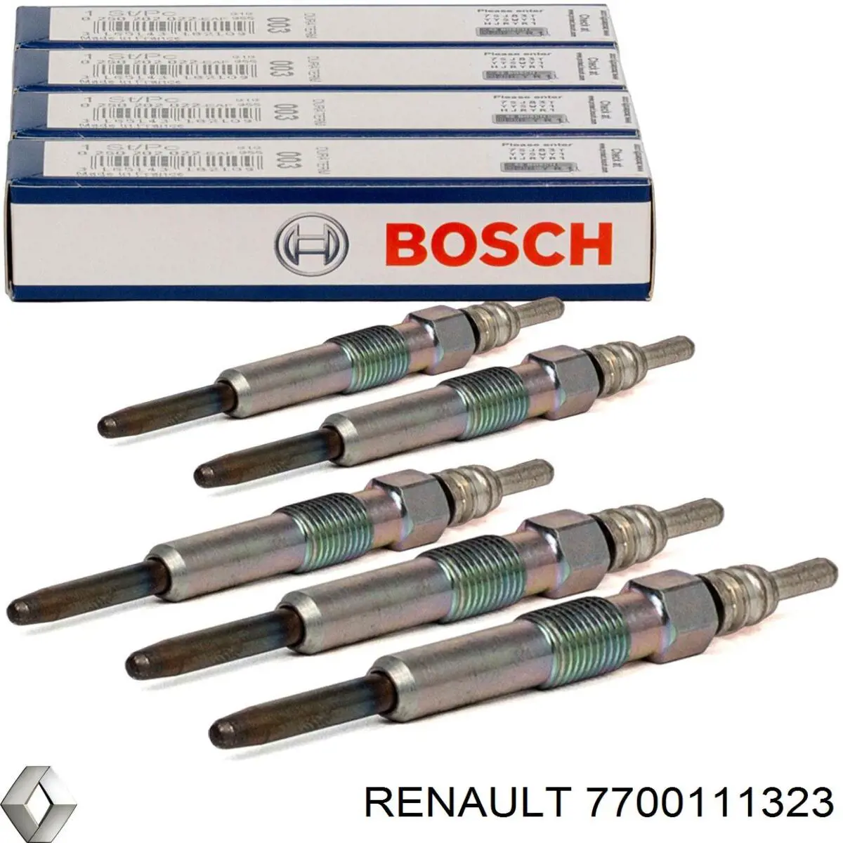 Купить 7700111323 Renault (RVI) Свечи накала