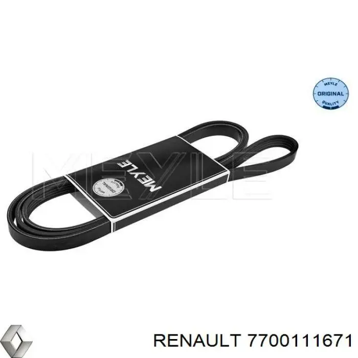Клиновый ремень Renault (RVI) 7700111671 цена, от 8.14 USD