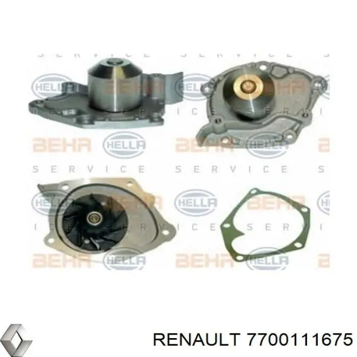 Купить 7700111675 Renault (RVI) Насос охлаждения