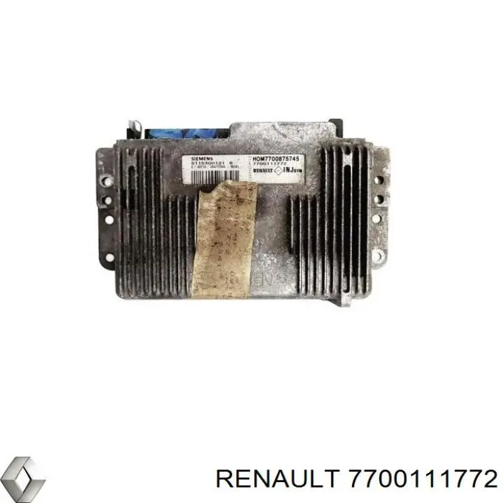 Блок управления двигателем 7700111772 Renault (RVI)