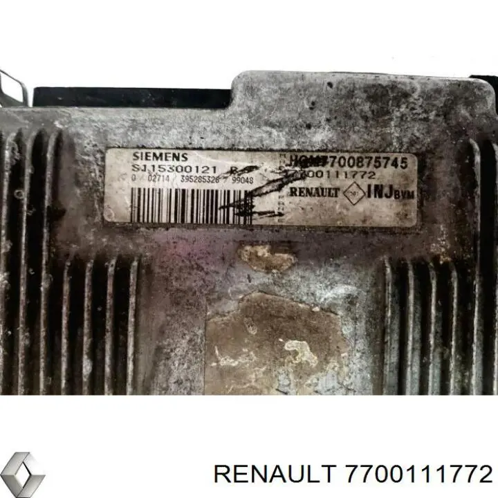 7700111772 Renault (RVI) Мозги двигателя