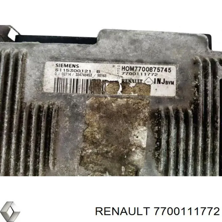7700111772 Renault (RVI) Мозги двигателя