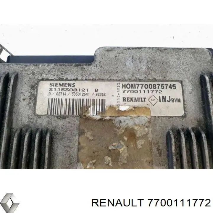 ЭБУ двигателем Renault (RVI) 7700111772 цена, от 56.34 USD