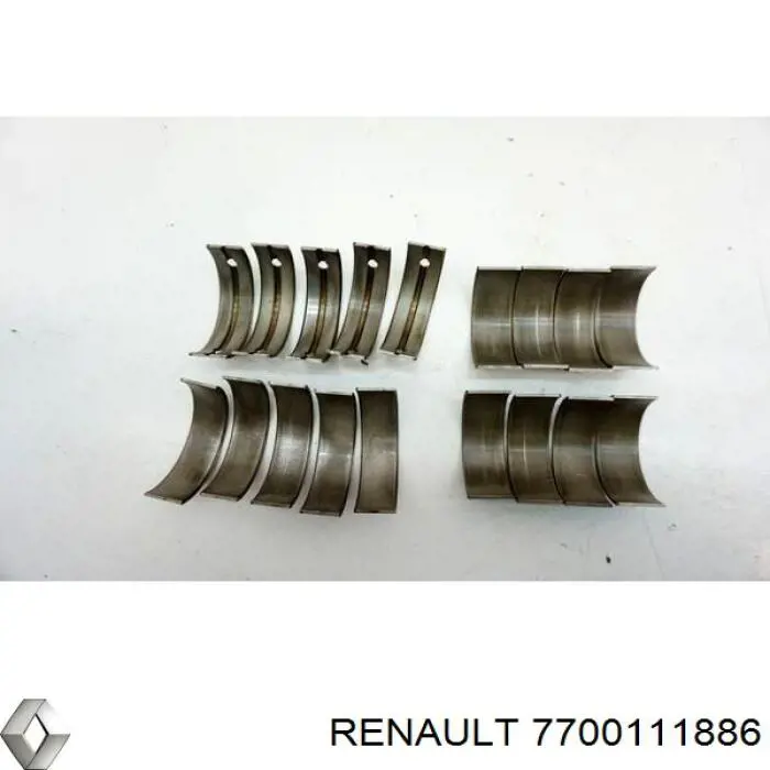 7700111886 Renault (RVI) коленвал двигателя