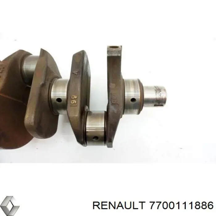Купить 7700111886 Renault (RVI) Коленвал