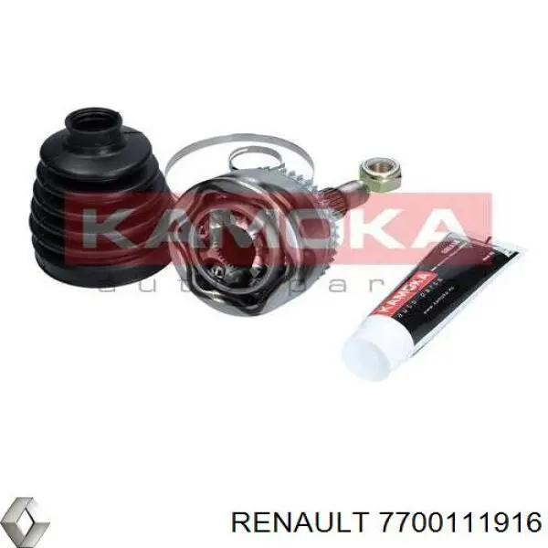 Привод передний левый Renault (RVI) 7700111916 цена, от 62.14 USD