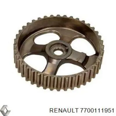 7700111951 Renault (RVI) engrenagem de cadeia da roda dentada da árvore distribuidora de motor