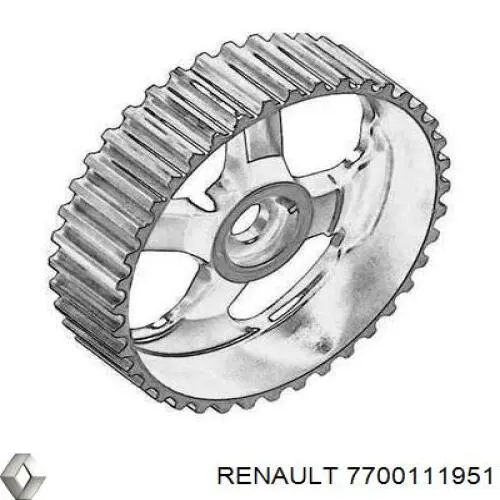Шестерня распредвала 7700111951 Renault (RVI)