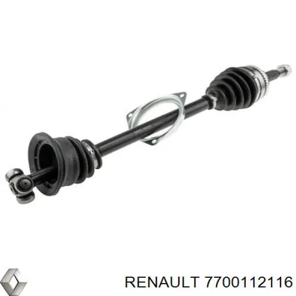 Полуось (привод) передняя левая 7700112116 Renault (RVI)