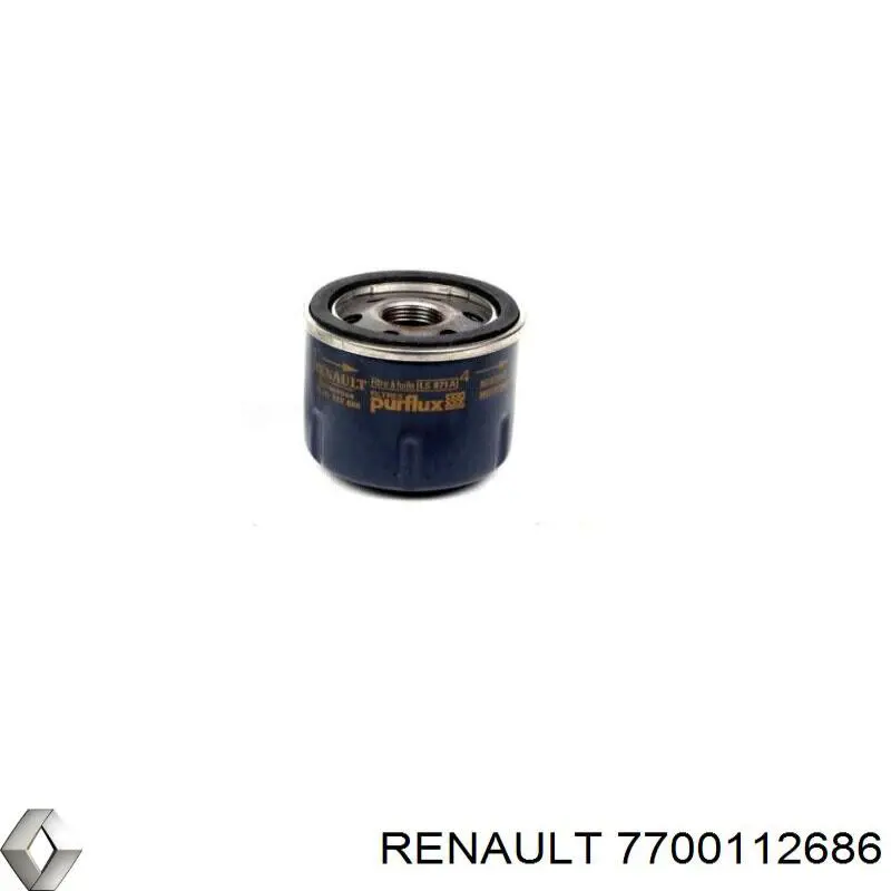 Фільтр масляний 7700112686 Renault (RVI)