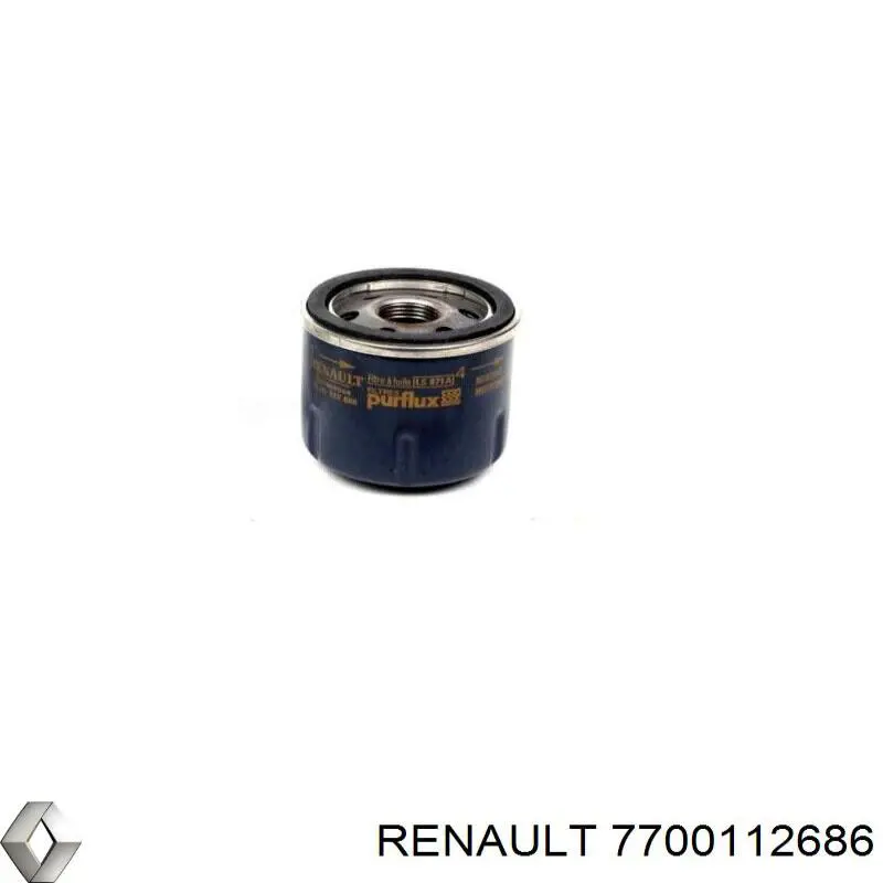 Filtro de aceite 7700112686 Renault (RVI)