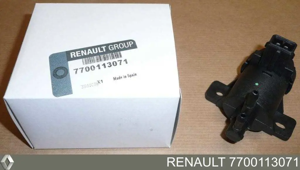 Клапан преобразователь давления наддува (соленоид)  Renault (RVI) 7700113071
