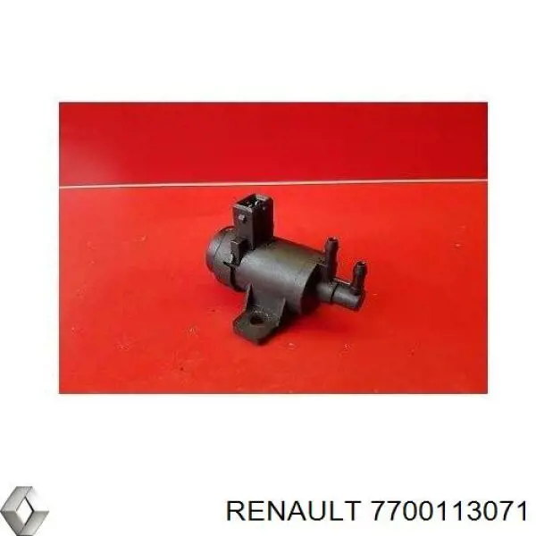 Клапан преобразователь давления наддува (соленоид) 7700113071 Renault (RVI)