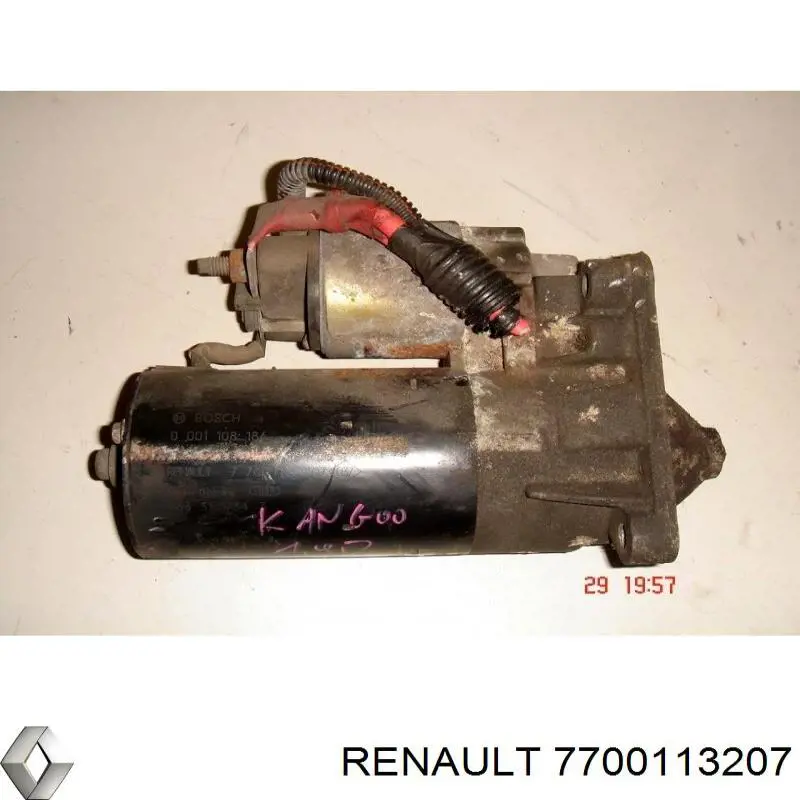 Motor de arranque 7700113207 Renault (RVI)