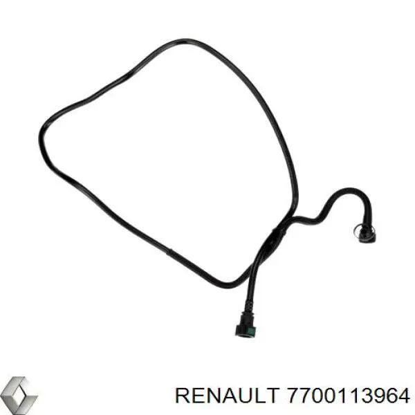 7700113964 Renault (RVI) tubo de combustível, desde o filtro até a sonda de combustível