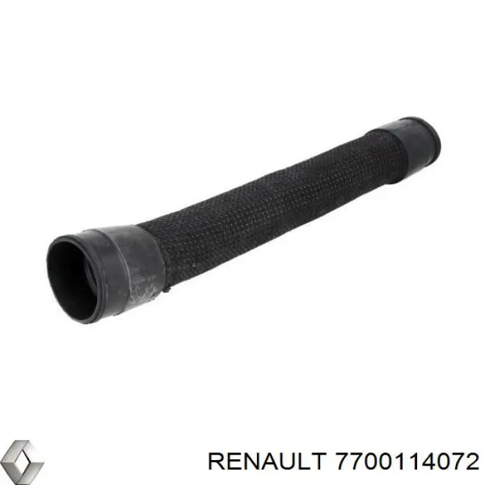 Tubo flexible de aspiración, entrada del filtro de aire 7700114072 Renault (RVI)