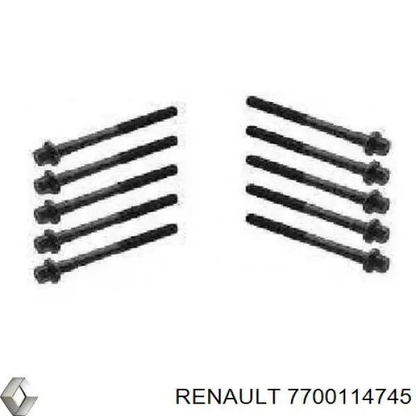 Болт головки блока цилиндров (ГБЦ) на Renault Megane I 