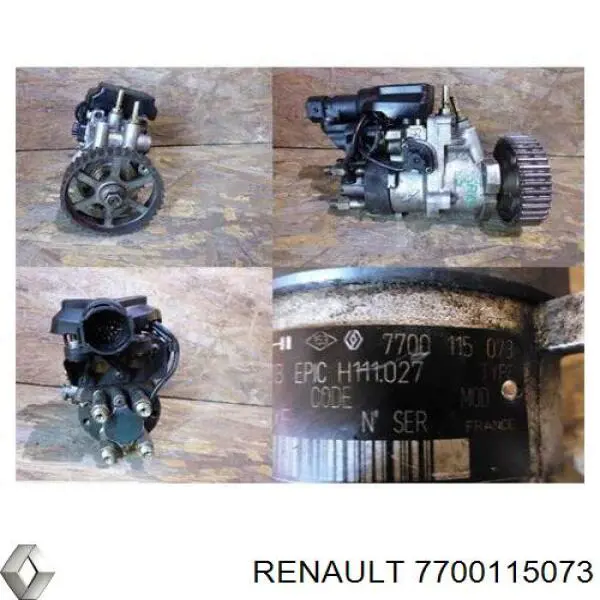 Bomba de combustível de pressão alta para Renault Clio II SB0