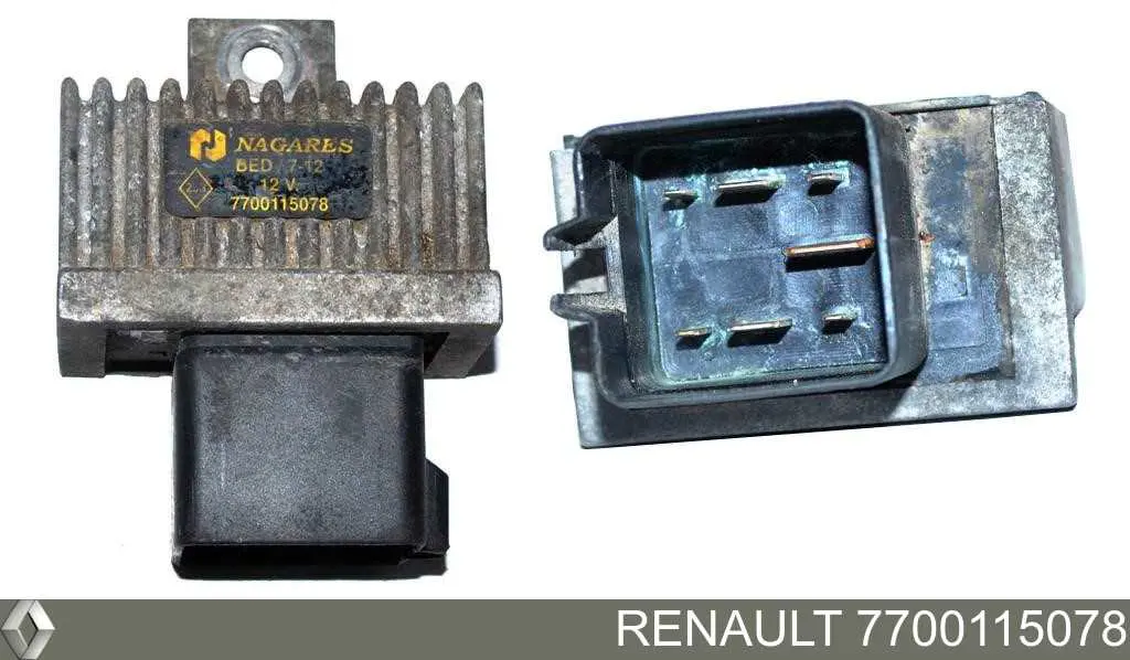 7700115078 Renault (RVI) реле свечей накала