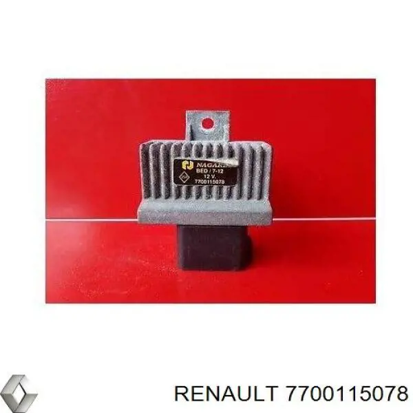 Купить 7700115078 Renault (RVI) Реле свечей накала