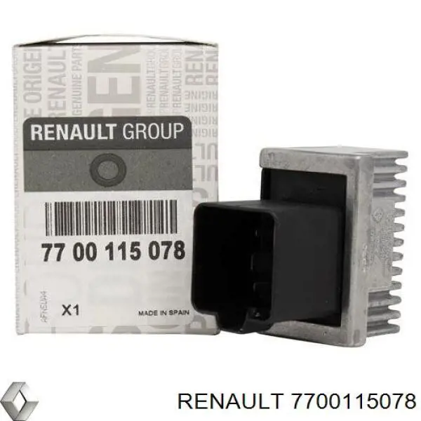 Реле свечей накала 7700115078 Renault (RVI)