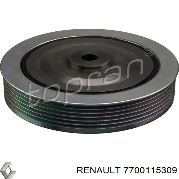 Купить 7700115309 Renault (RVI) Шкив-демпфер коленвала