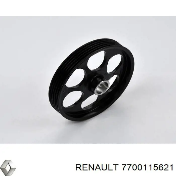 Купить 7700115621 Renault (RVI) Шкив насоса ГУР