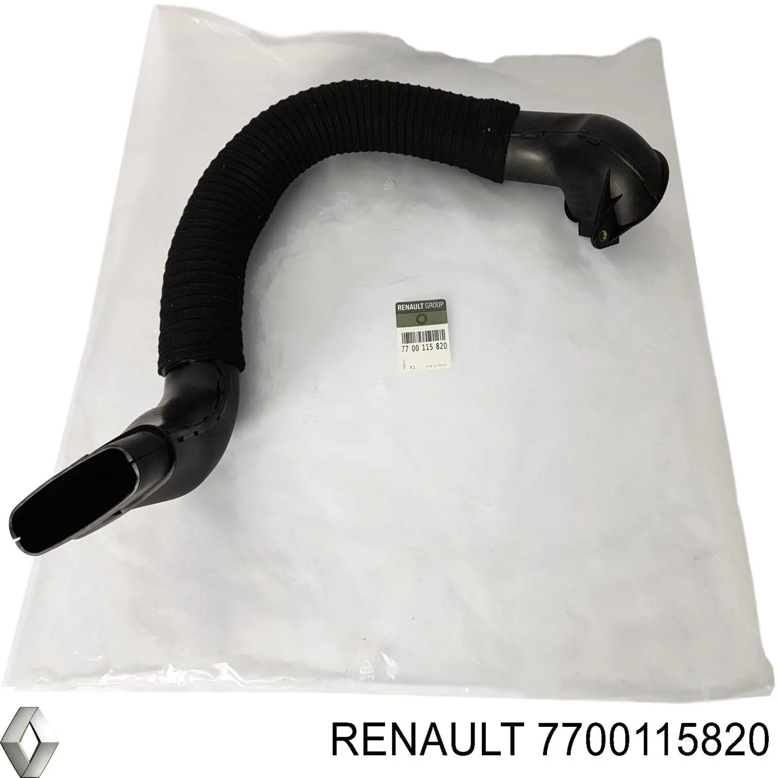 Купить 7700115820 Renault (RVI) Впускной патрубок воздушного фильтра