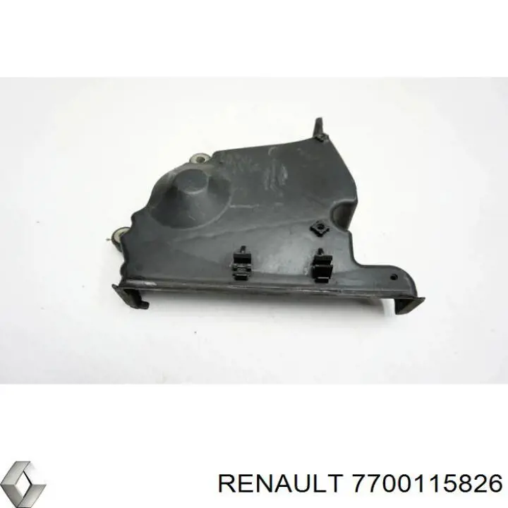 Tapa de correa de distribución inferior 7700115826 Renault (RVI)