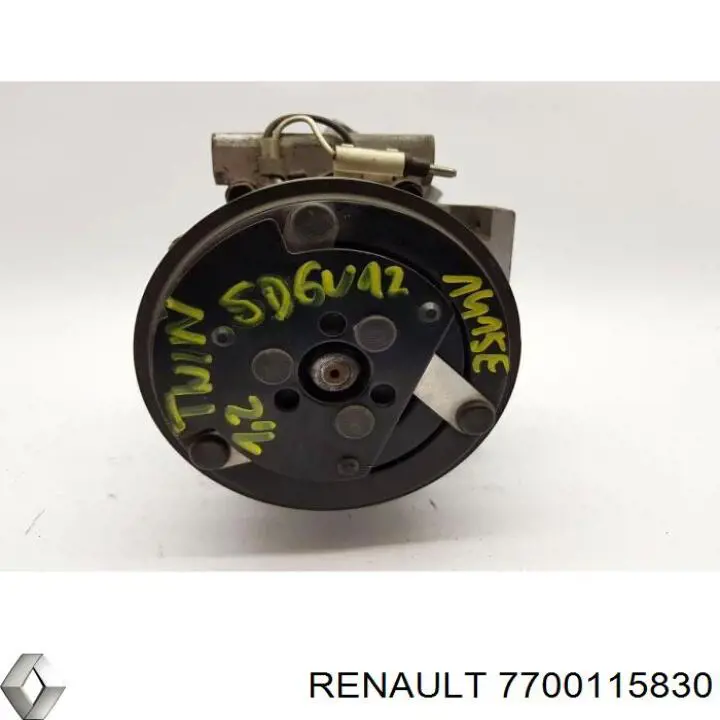 7700115830 Renault (RVI) компрессор кондиционера