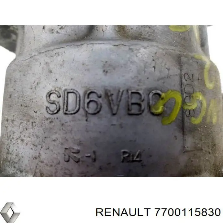 Насос кондиционера Renault (RVI) 7701499885