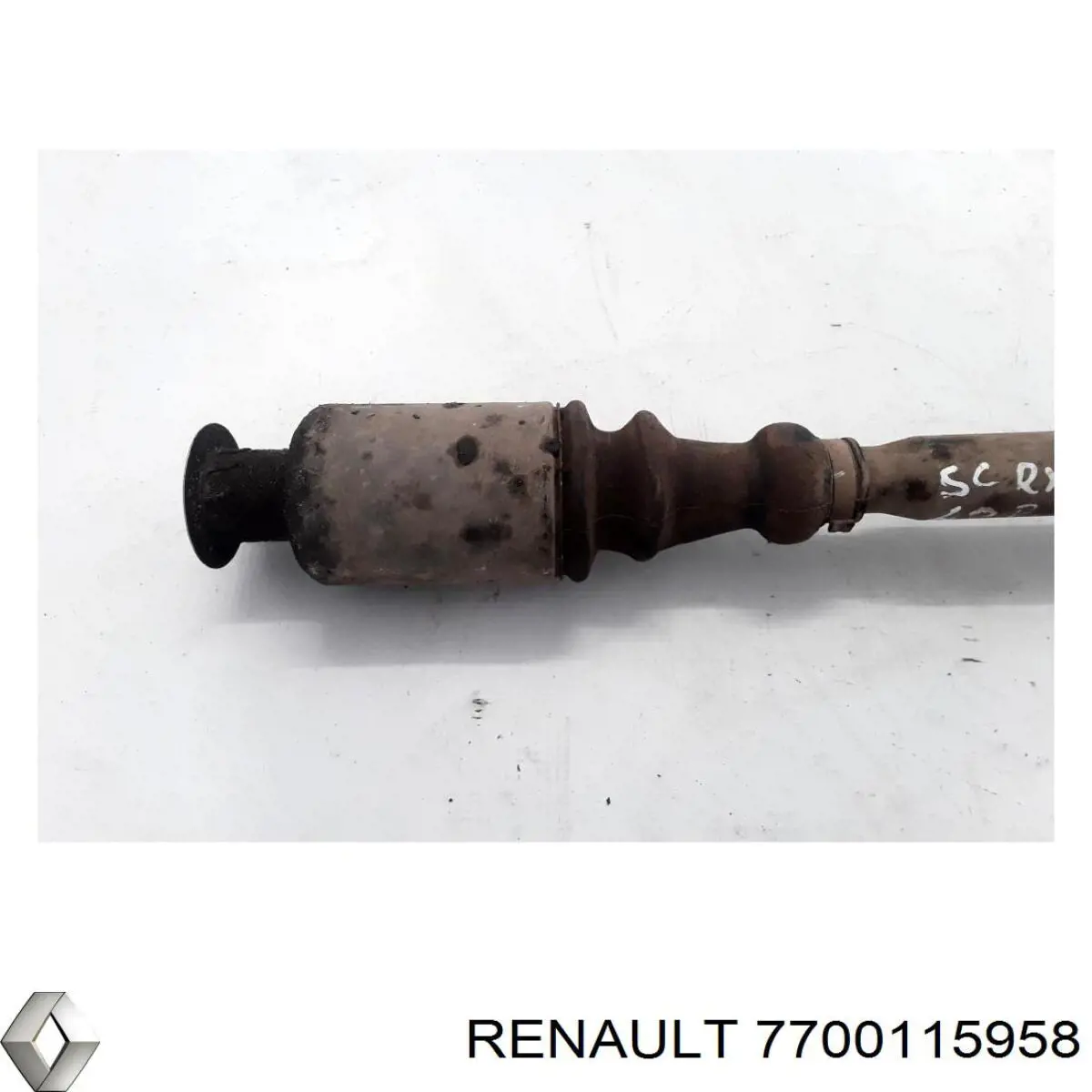 7700115958 Renault (RVI) Полуось передняя, правая